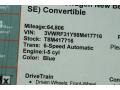 2008 Laser Blue Volkswagen New Beetle SE Convertible  photo #30
