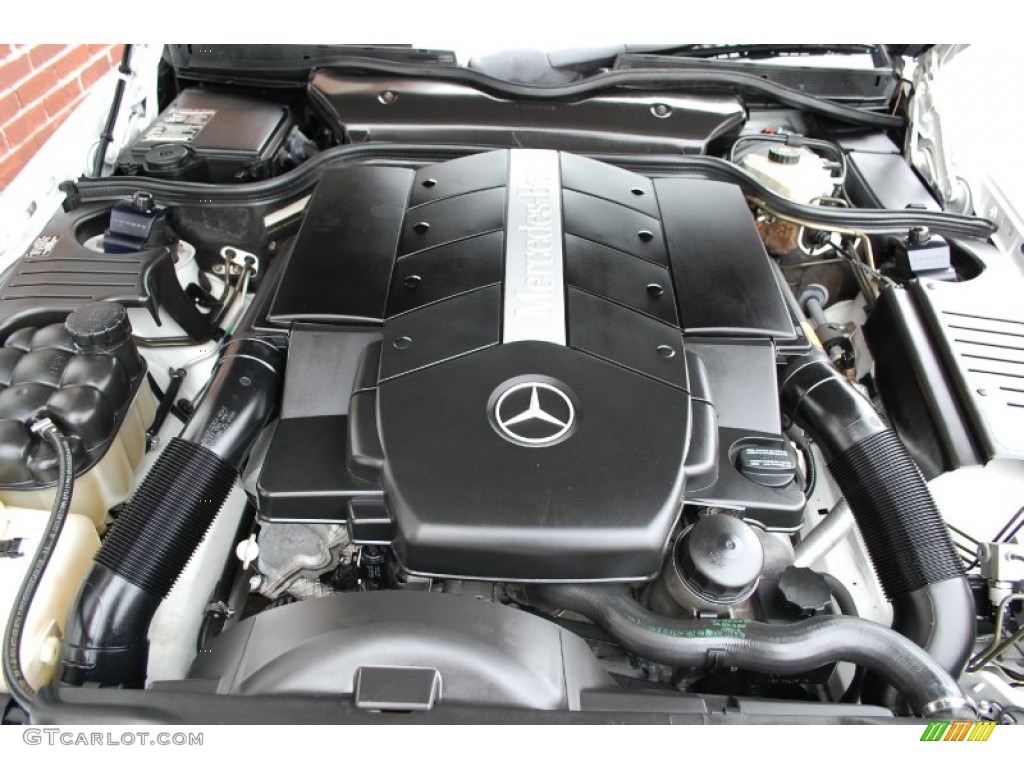 2001 Mercedes-Benz SL 500 Roadster 5.0 Liter SOHC 24-Valve V8 Engine Photo #92273134