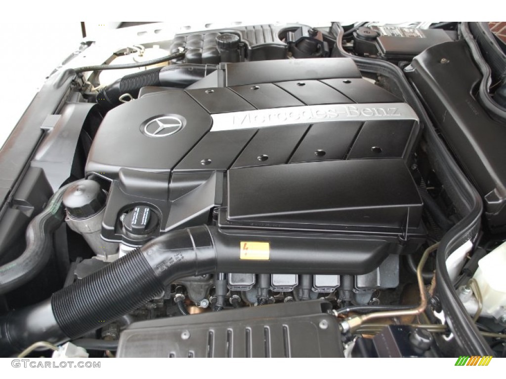 2001 Mercedes-Benz SL 500 Roadster Engine Photos