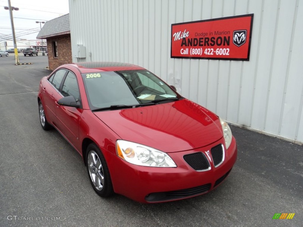 2006 G6 GT Sedan - Crimson Red / Ebony photo #1