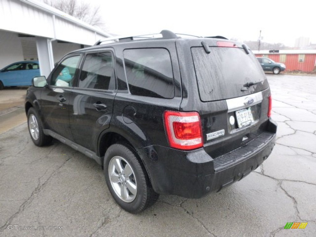 2012 Escape Limited 4WD - Ebony Black / Charcoal Black photo #6