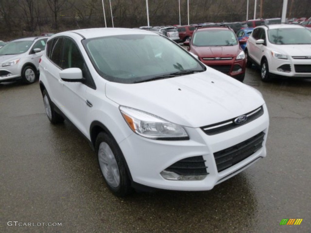 2014 Escape SE 1.6L EcoBoost 4WD - Oxford White / Charcoal Black photo #2