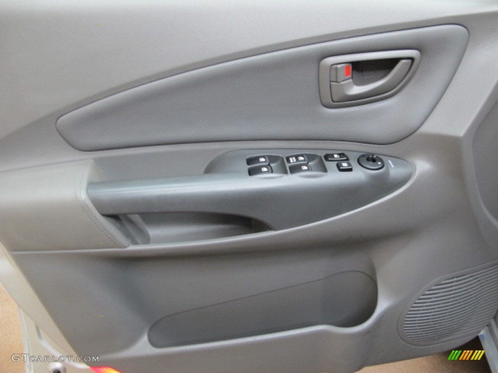 2007 Tucson Limited 4WD - Platinum Metallic / Gray photo #40