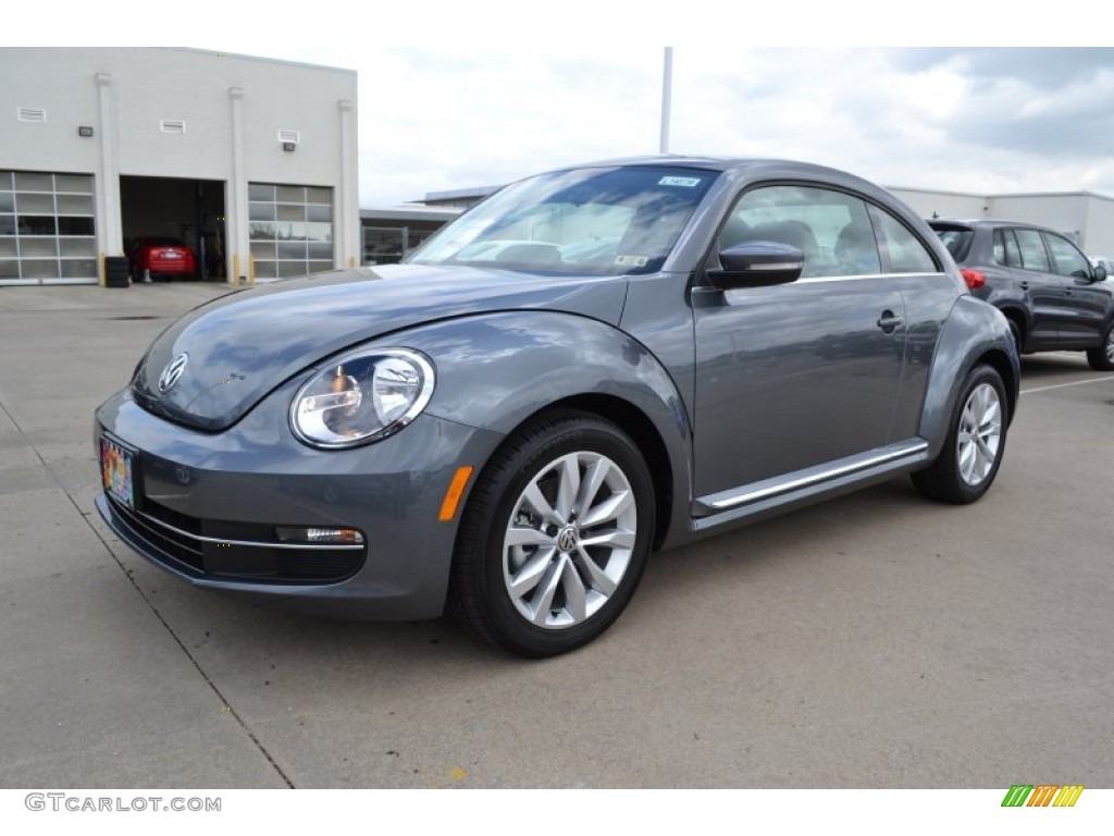 2014 Beetle TDI - Platinum Gray Metallic / Titan Black photo #1