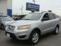 Radiant Silver 2010 Hyundai Santa Fe GLS