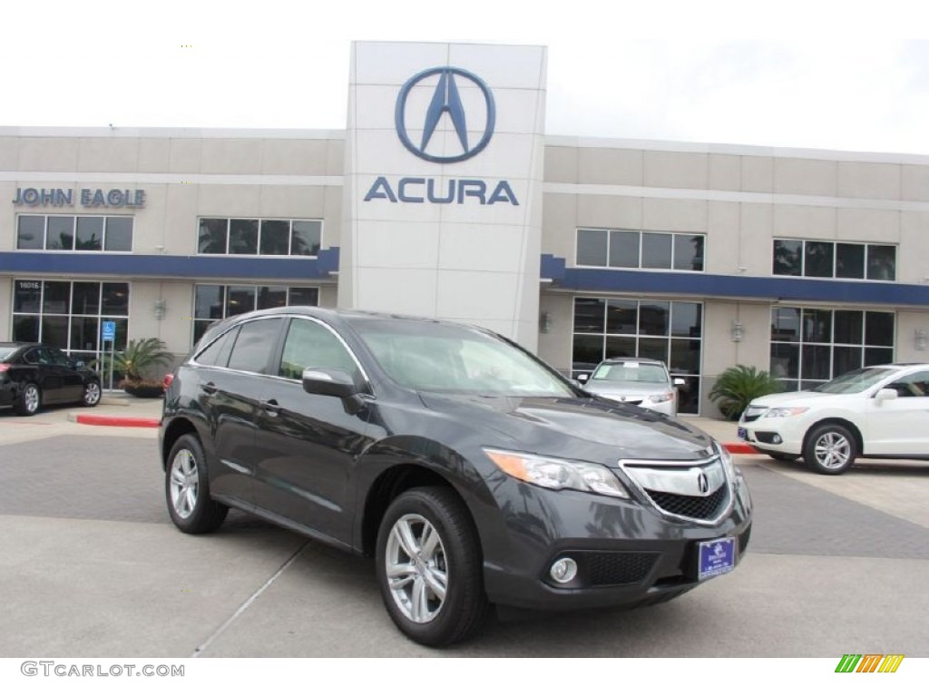 2014 RDX Technology AWD - Graphite Luster Metallic / Parchment photo #1