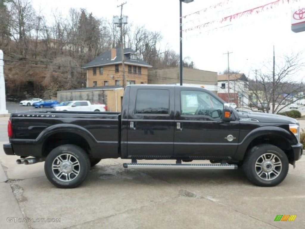 2014 F250 Super Duty Platinum Crew Cab 4x4 - Kodiak Brown Metallic / Platinum Pecan Leather photo #10