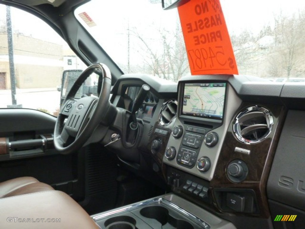 2014 F250 Super Duty Platinum Crew Cab 4x4 - Kodiak Brown Metallic / Platinum Pecan Leather photo #12
