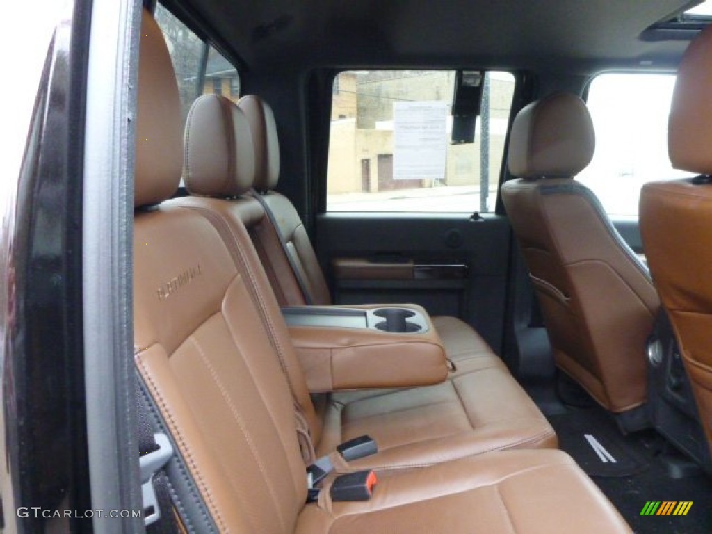 2014 F250 Super Duty Platinum Crew Cab 4x4 - Kodiak Brown Metallic / Platinum Pecan Leather photo #14