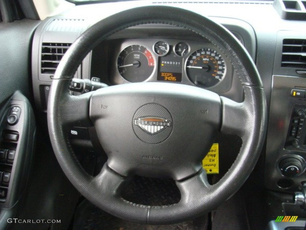 2009 Hummer H3 T Alpha Steering Wheel Photos
