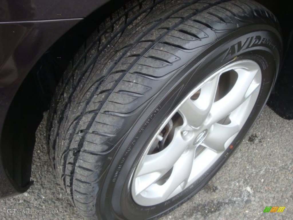 2011 Rogue SV AWD - Black Amethyst / Black photo #10