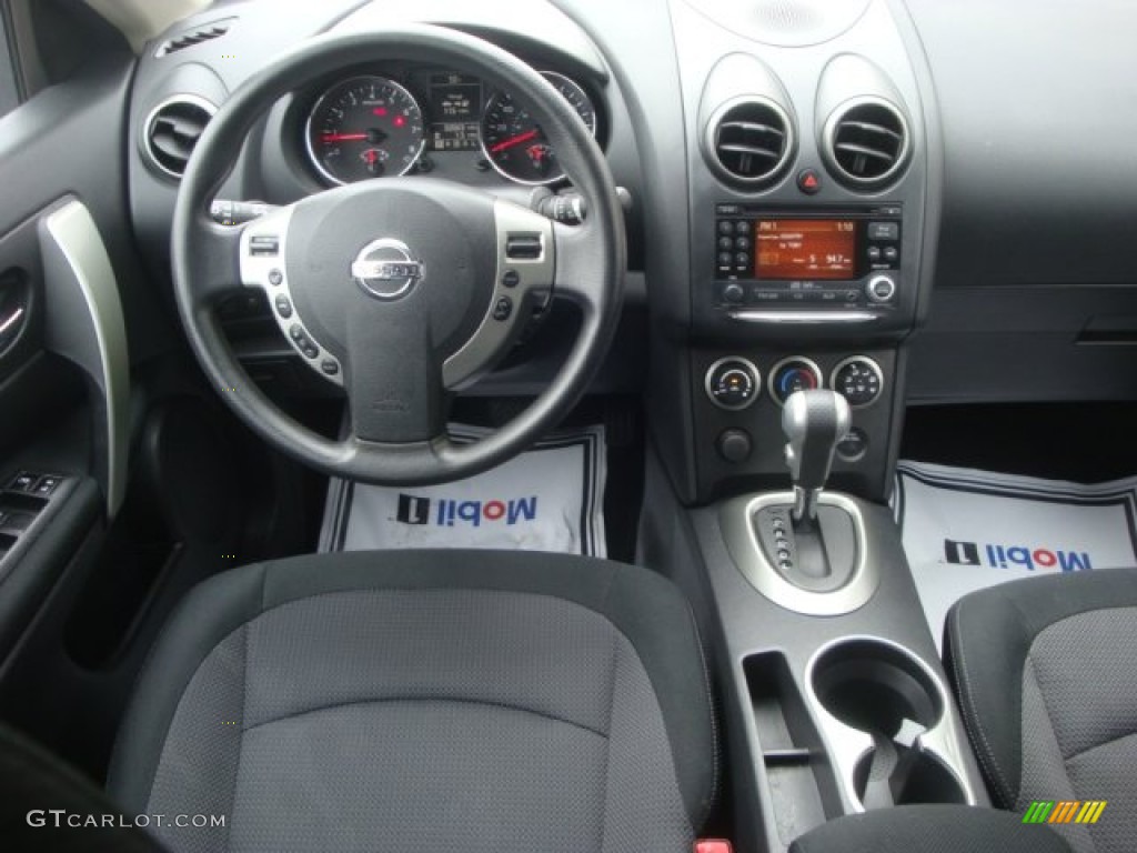 2011 Rogue SV AWD - Black Amethyst / Black photo #12