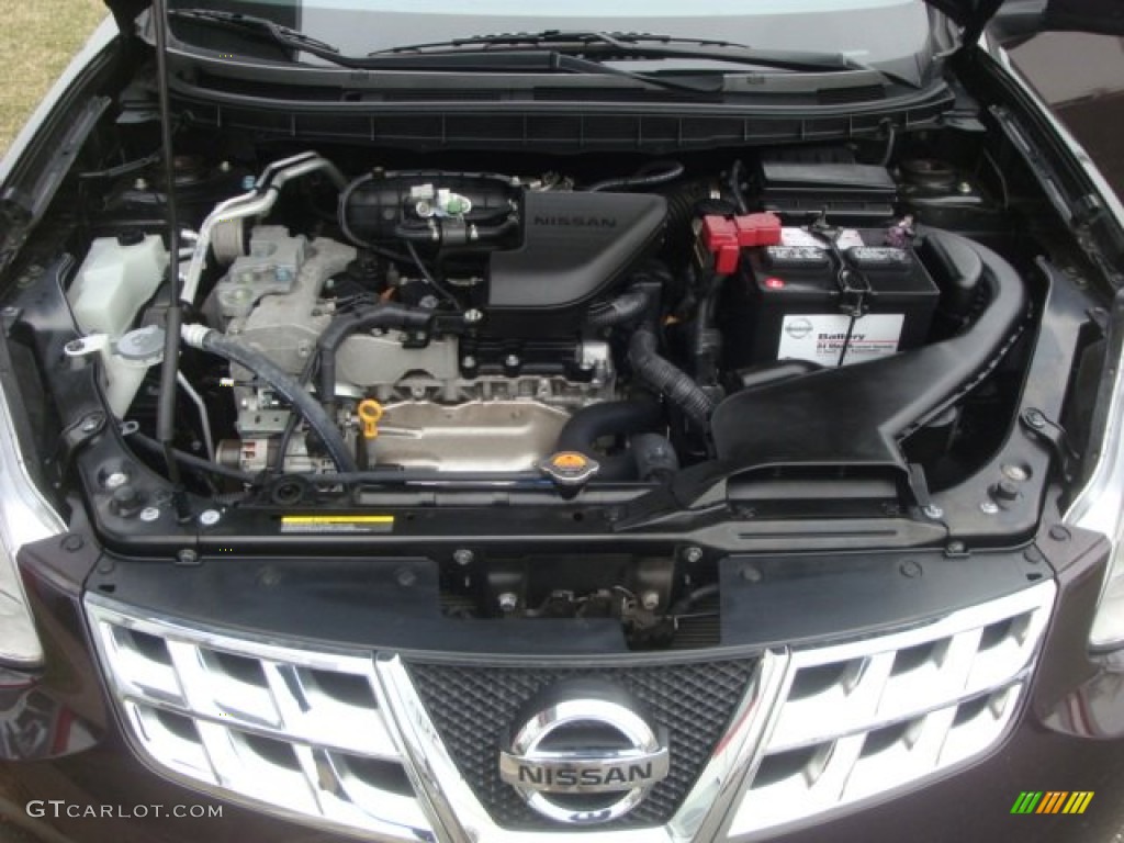 2011 Rogue SV AWD - Black Amethyst / Black photo #26
