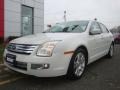 2009 White Suede Ford Fusion SEL  photo #1