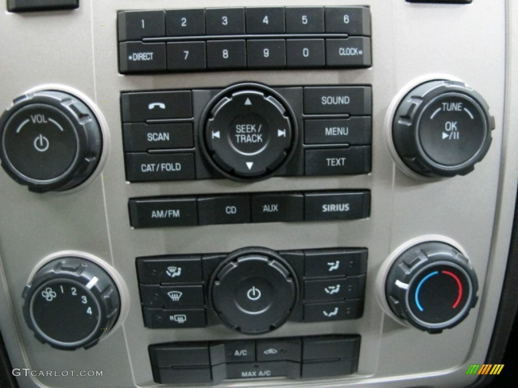 2009 Escape XLT 4WD - Black Pearl Slate Metallic / Charcoal photo #30