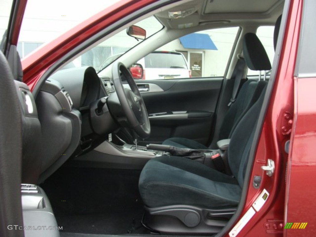 2011 Impreza 2.5i Premium Sedan - Paprika Red Pearl / Carbon Black photo #14