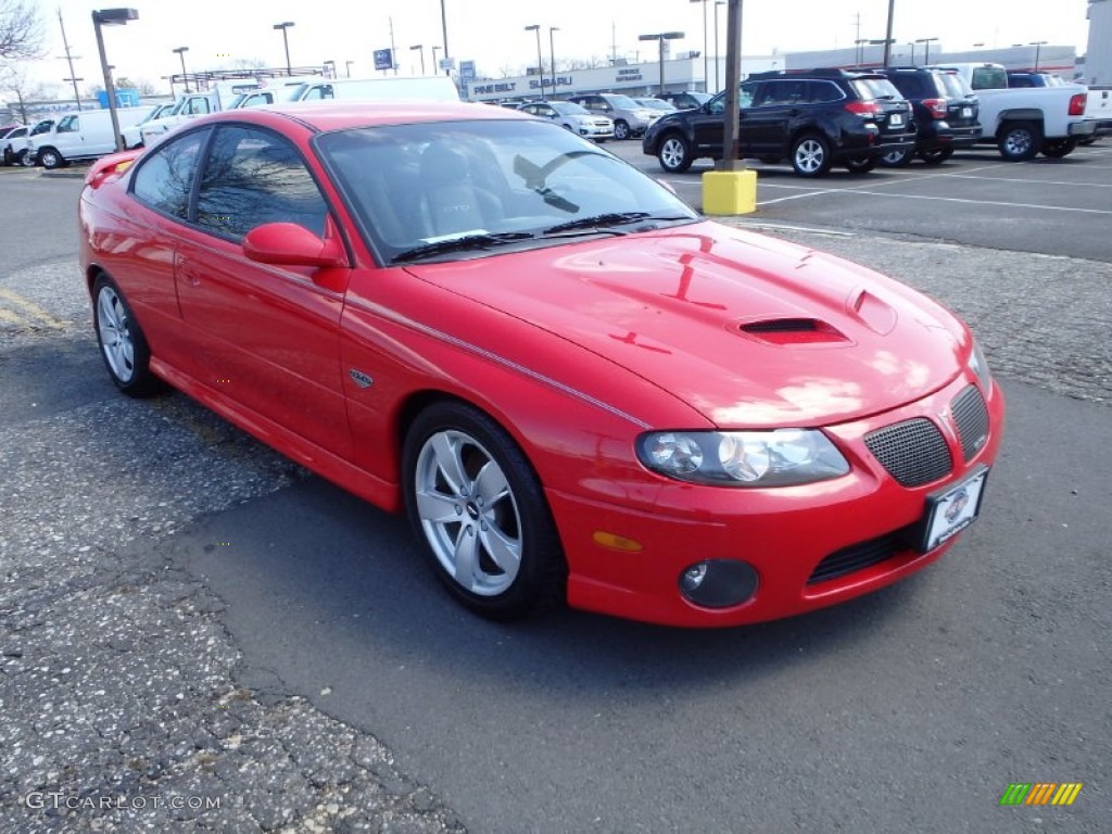 2006 GTO Coupe - Spice Red Metallic / Black photo #3