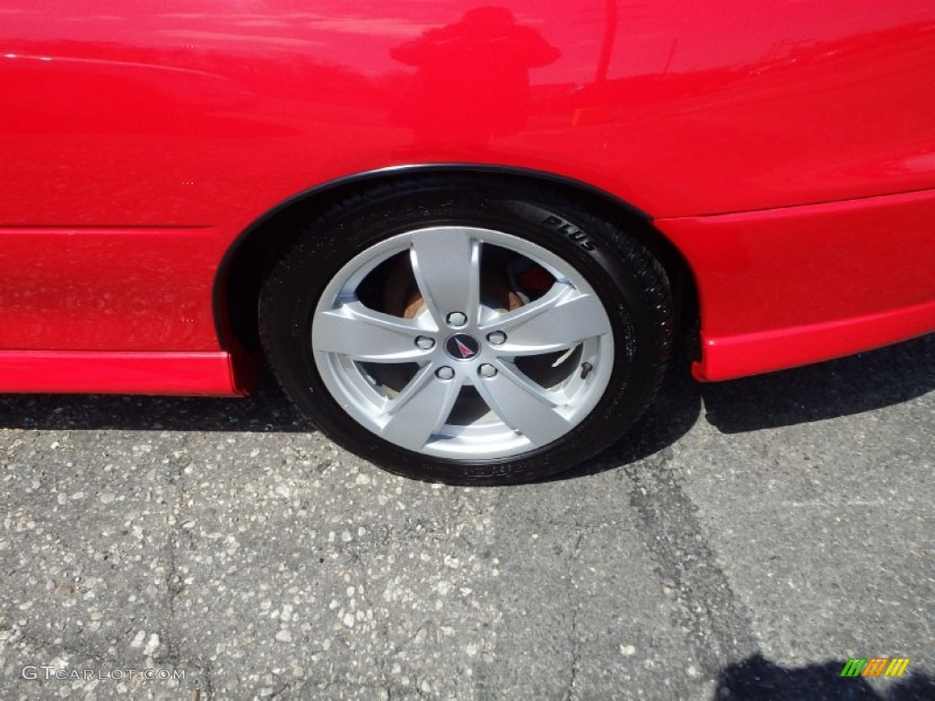 2006 GTO Coupe - Spice Red Metallic / Black photo #5