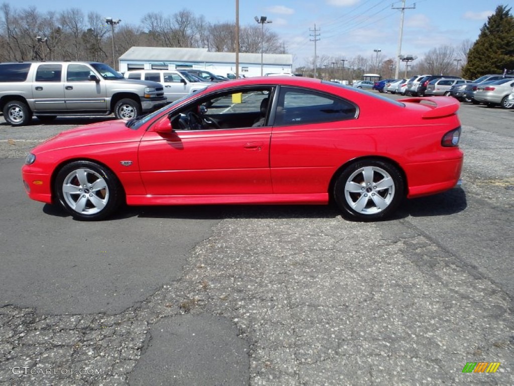 2006 GTO Coupe - Spice Red Metallic / Black photo #6