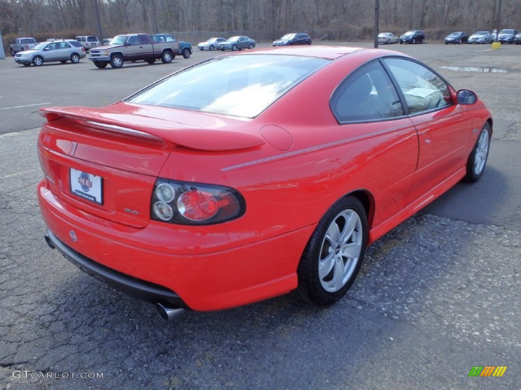 2006 GTO Coupe - Spice Red Metallic / Black photo #7