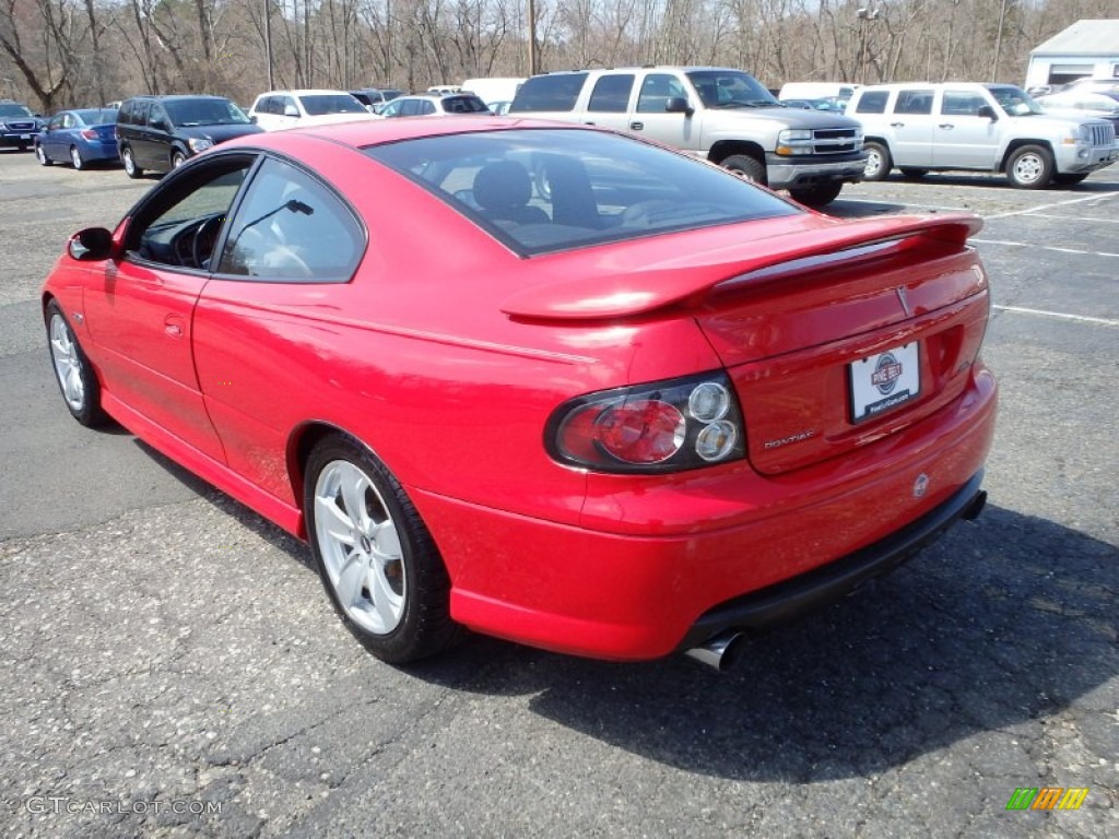 2006 GTO Coupe - Spice Red Metallic / Black photo #9
