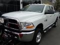 2012 Bright White Dodge Ram 2500 HD SLT Crew Cab 4x4  photo #10