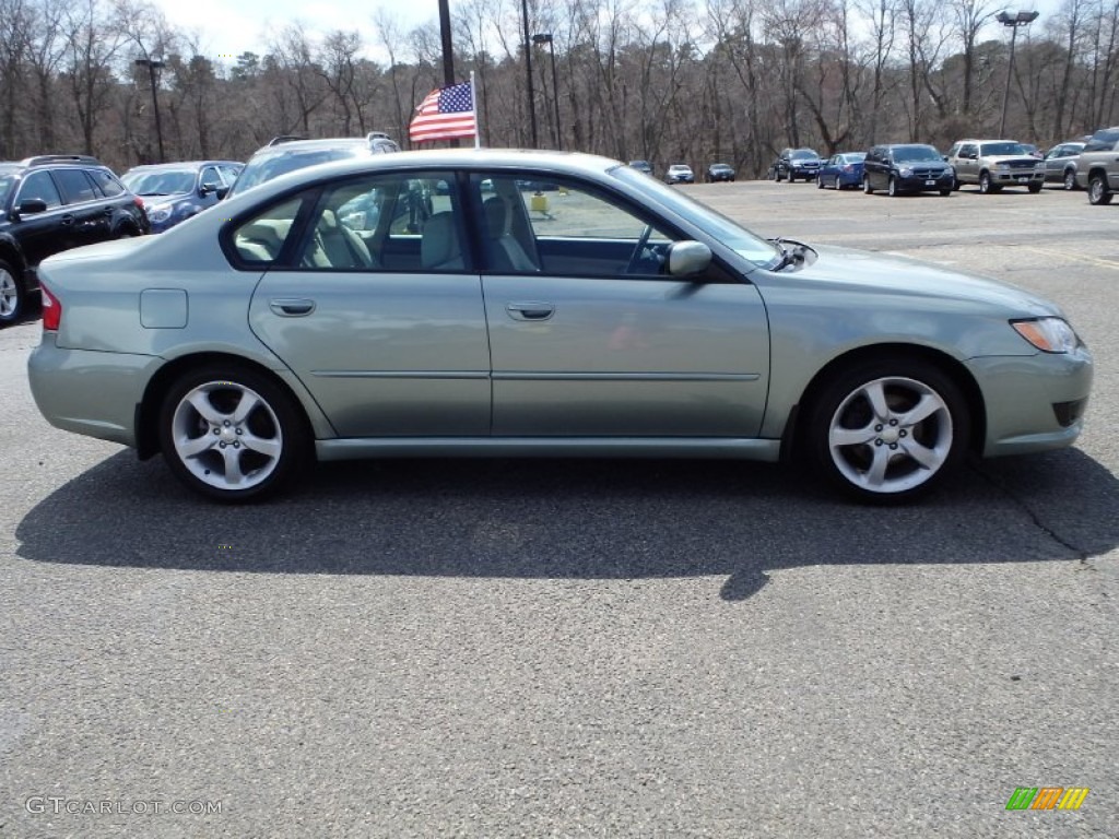 Seacrest Green Metallic 2009 Subaru Legacy 2.5i Sedan Exterior Photo #92292493