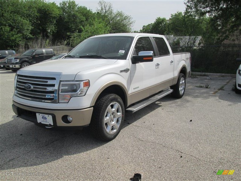 2014 F150 King Ranch SuperCrew 4x4 - White Platinum / King Ranch Chaparral/Pale Adobe photo #1