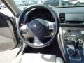2009 Subaru Legacy Off Black Interior Steering Wheel Photo