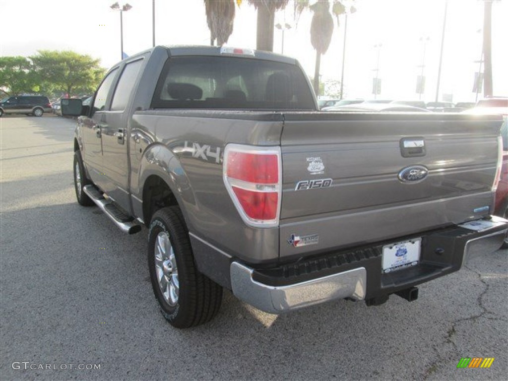 2014 F150 XLT SuperCrew 4x4 - Sterling Grey / Steel Grey photo #5