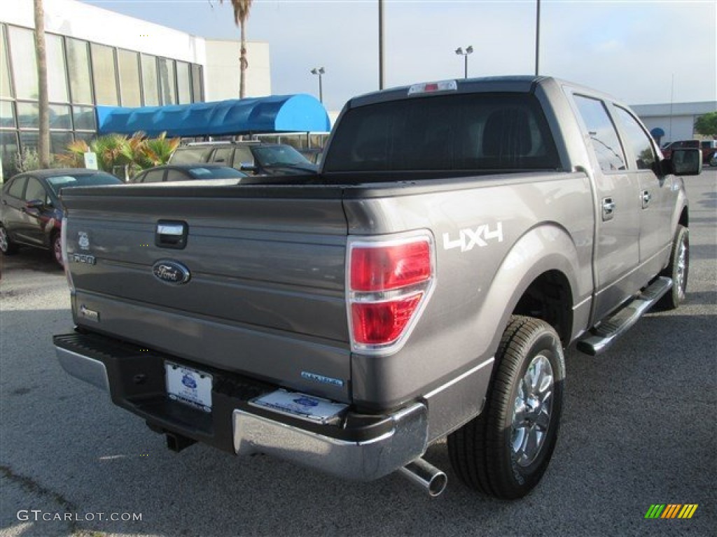 2014 F150 XLT SuperCrew 4x4 - Sterling Grey / Steel Grey photo #8