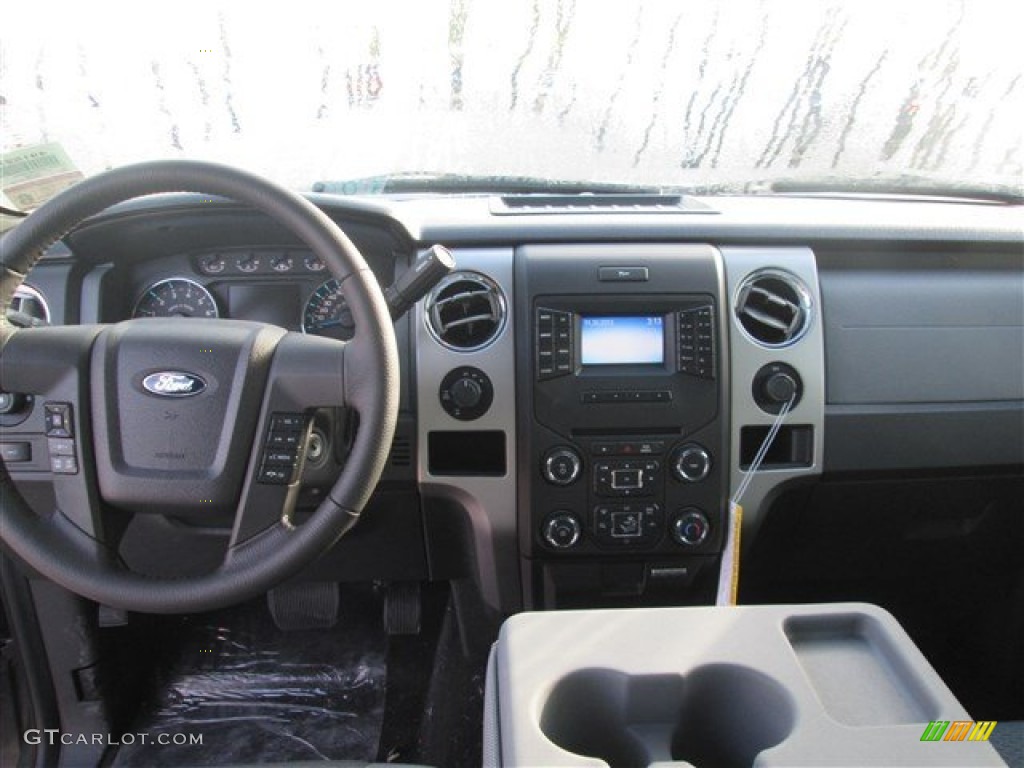 2014 F150 XLT SuperCrew 4x4 - Sterling Grey / Steel Grey photo #13