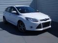 2014 Oxford White Ford Focus SE Hatchback  photo #2