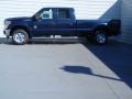 2014 Blue Jeans Metallic Ford F350 Super Duty XLT Crew Cab 4x4  photo #6