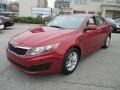 Spicy Red 2011 Kia Optima LX Exterior