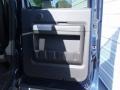 2014 Blue Jeans Metallic Ford F350 Super Duty Lariat Crew Cab 4x4 Dually  photo #22