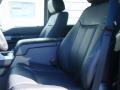 2014 Blue Jeans Metallic Ford F350 Super Duty Lariat Crew Cab 4x4 Dually  photo #28