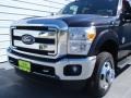 2014 Tuxedo Black Metallic Ford F350 Super Duty Lariat Crew Cab 4x4 Dually  photo #11