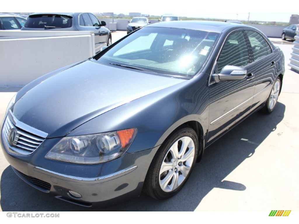 2006 RL 3.5 AWD Sedan - Carbon Gray Pearl / Ebony photo #3