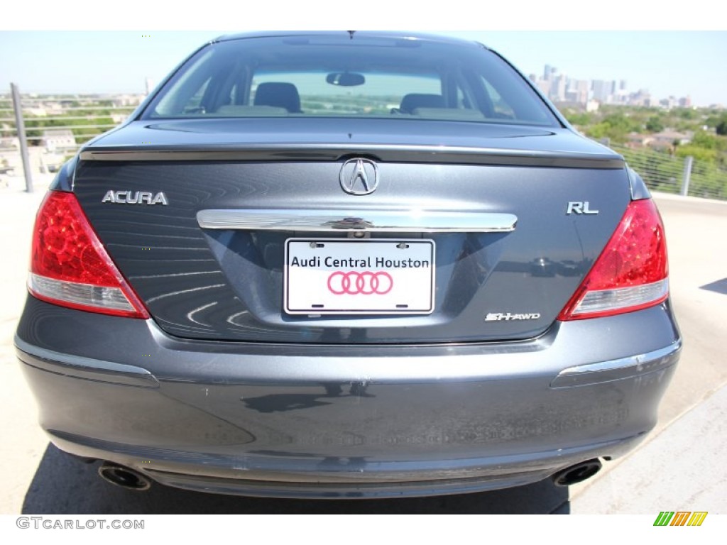 2006 RL 3.5 AWD Sedan - Carbon Gray Pearl / Ebony photo #8