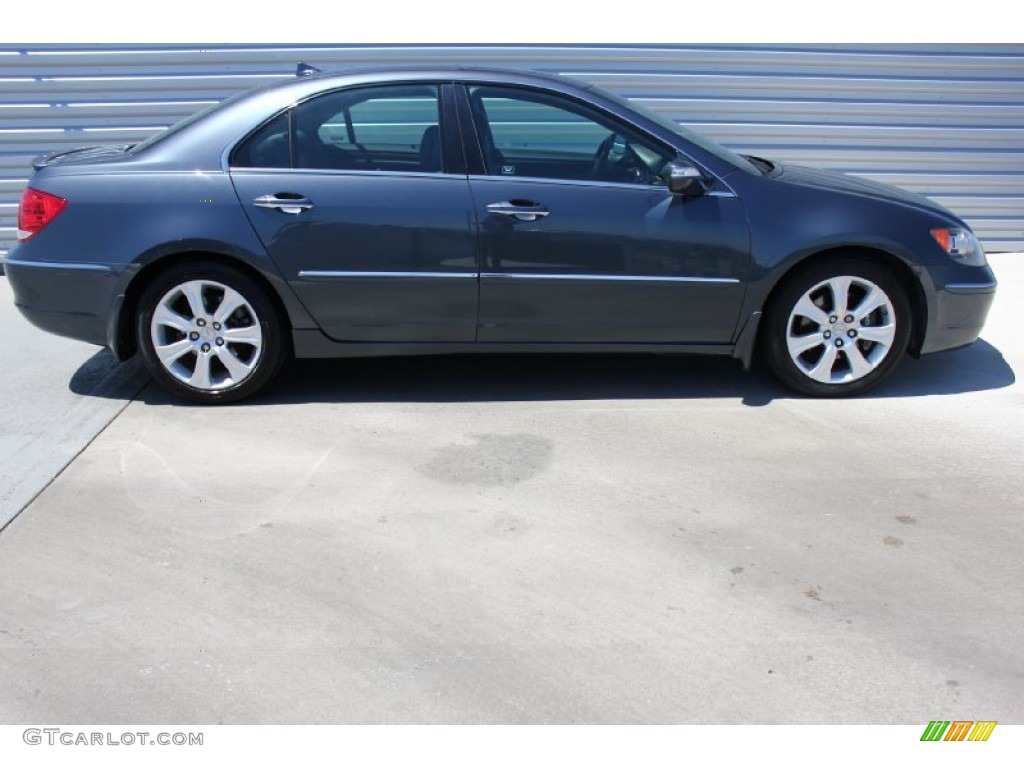 2006 RL 3.5 AWD Sedan - Carbon Gray Pearl / Ebony photo #12