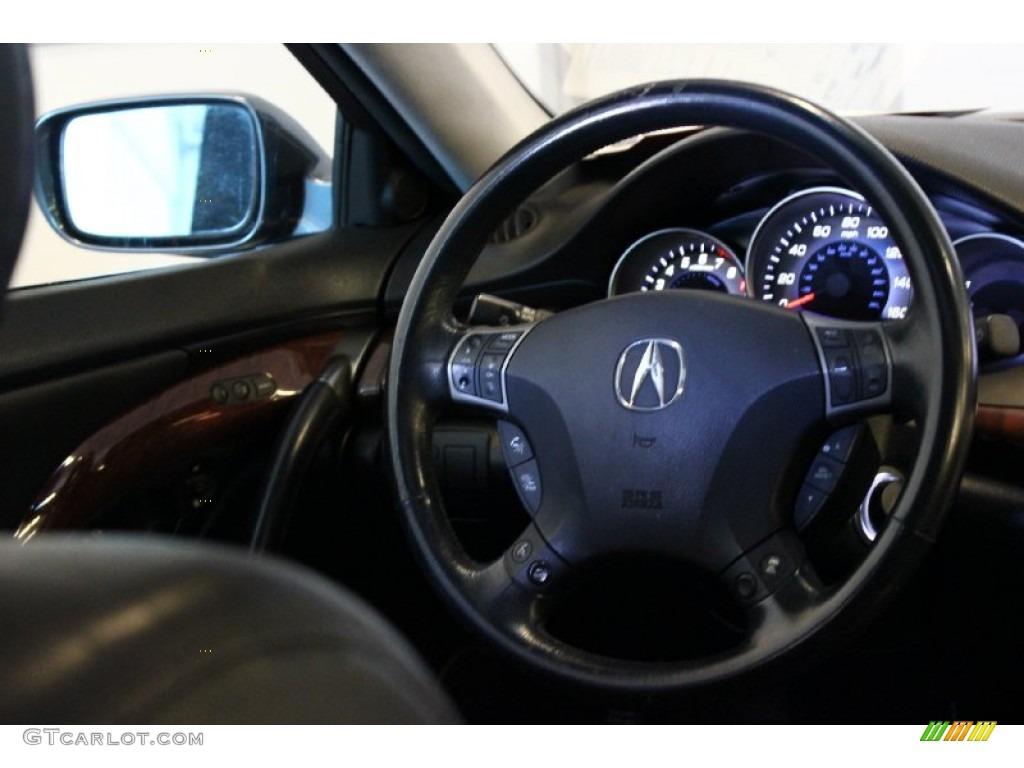 2006 RL 3.5 AWD Sedan - Carbon Gray Pearl / Ebony photo #39