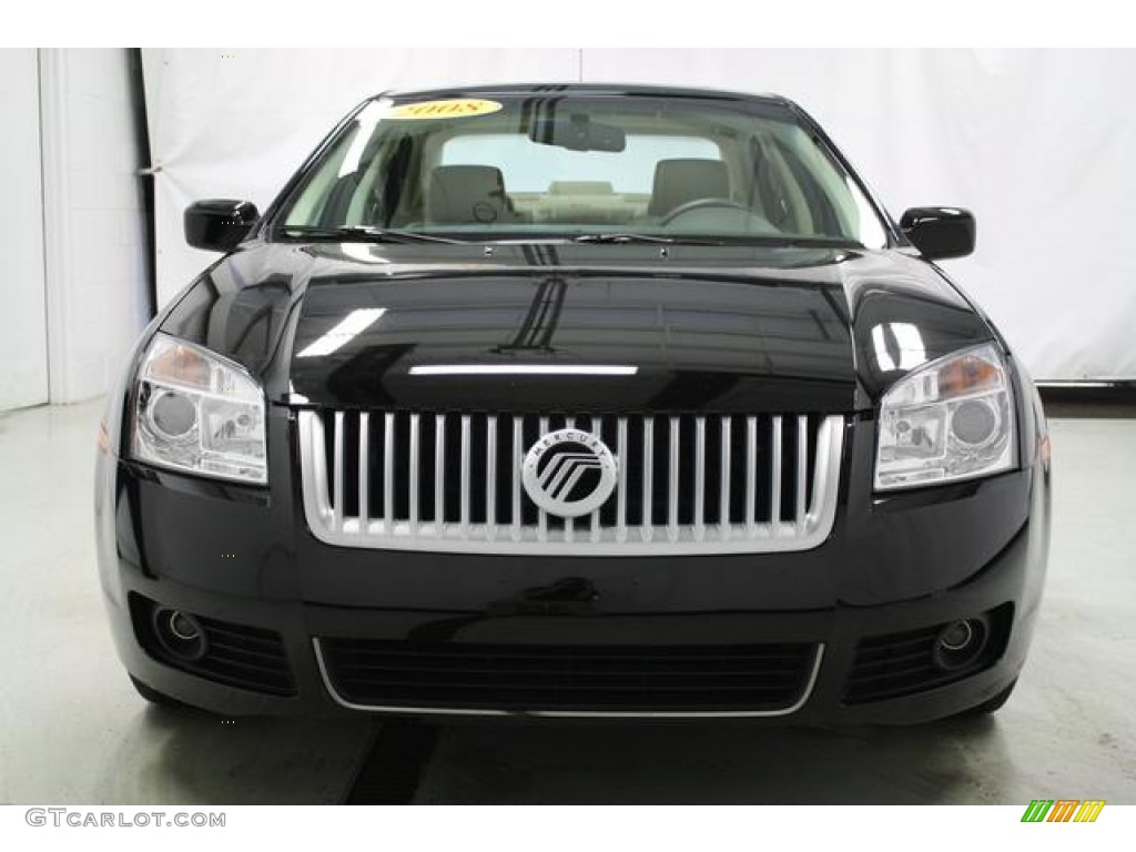 2008 Milan V6 Premier AWD - Black / Camel photo #4