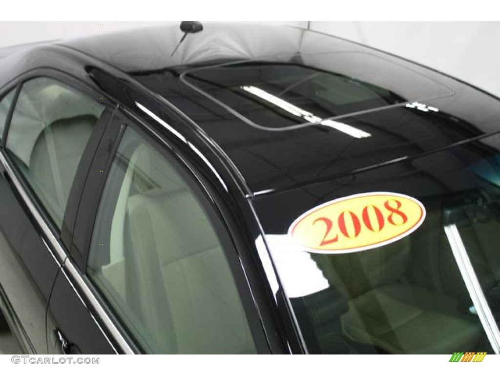 2008 Milan V6 Premier AWD - Black / Camel photo #7