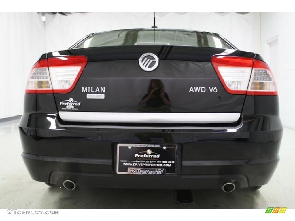 2008 Milan V6 Premier AWD - Black / Camel photo #10