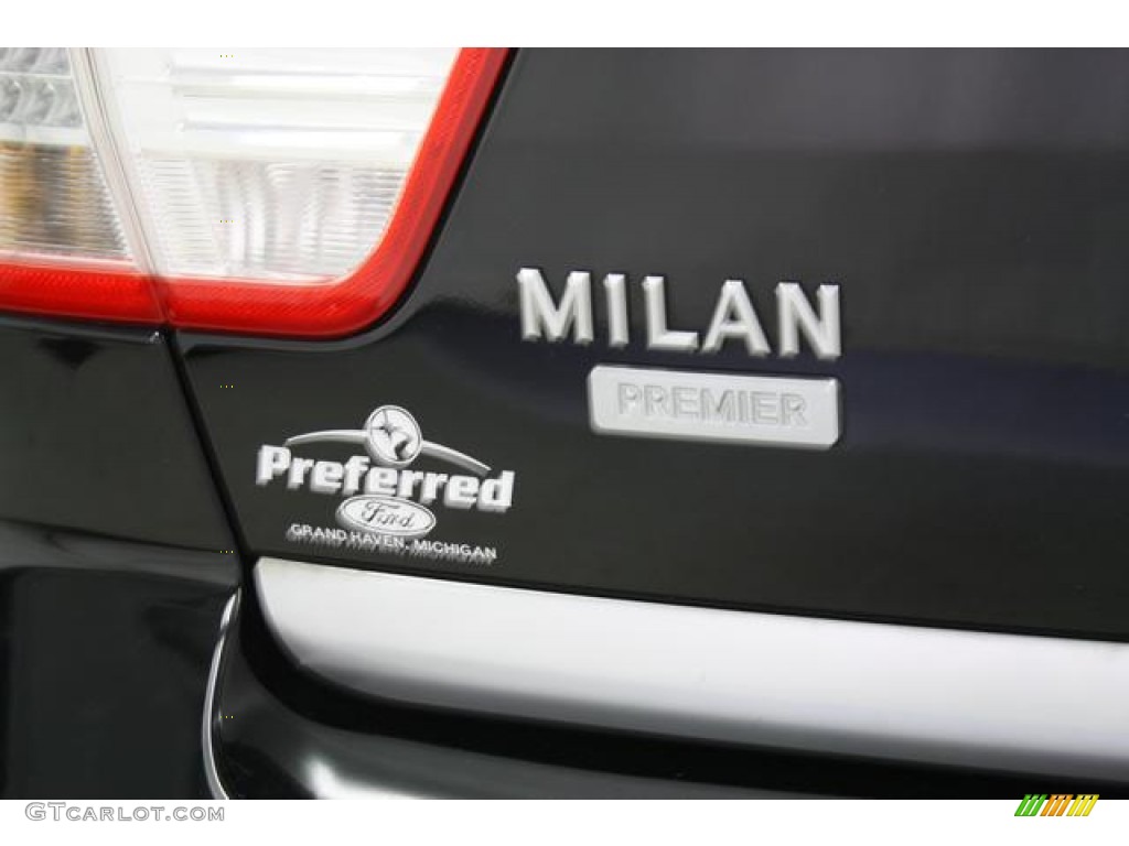 2008 Milan V6 Premier AWD - Black / Camel photo #11