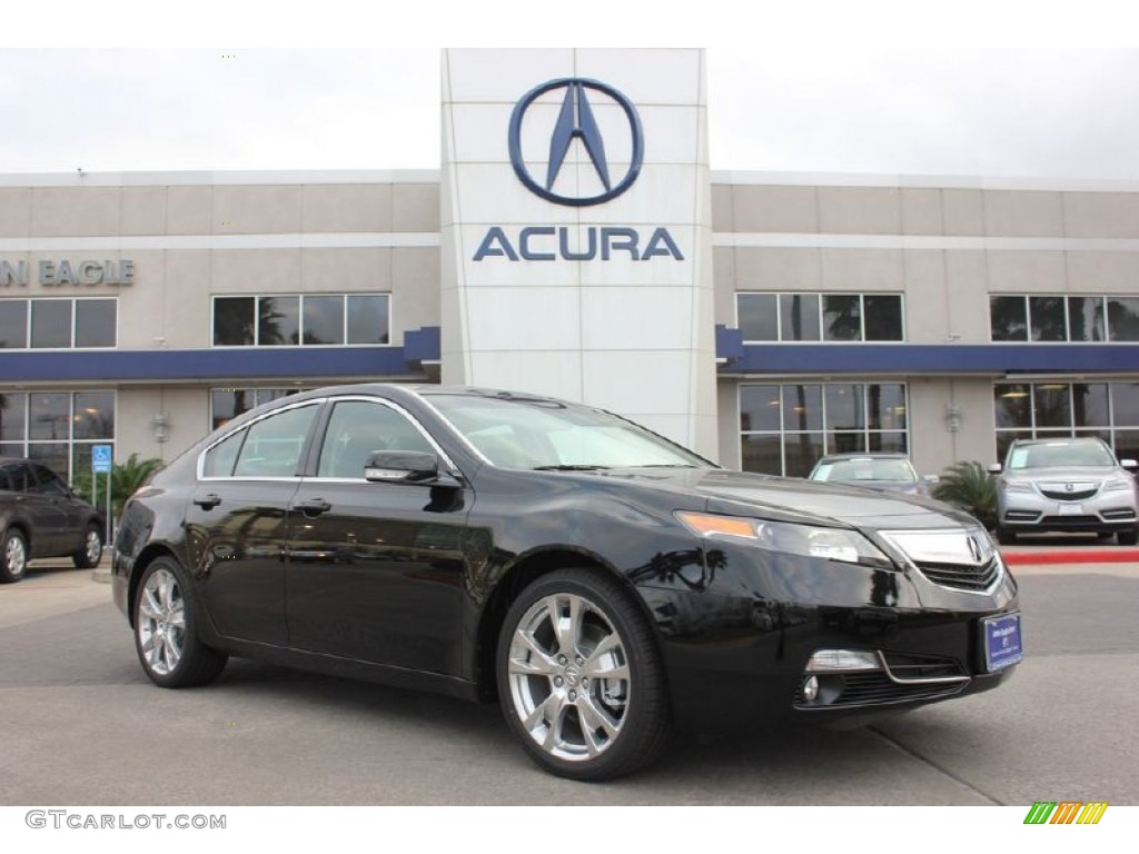 Crystal Black Pearl Acura TL