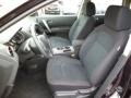 2014 Nissan Rogue Select Black Interior Front Seat Photo
