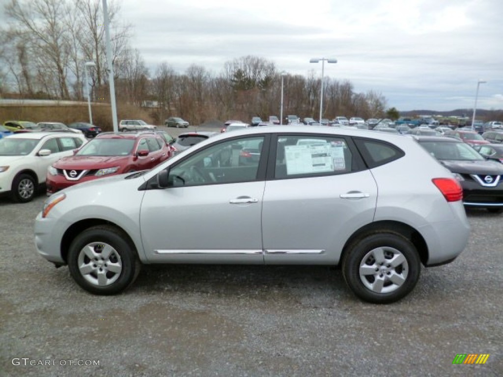Brilliant Silver 2014 Nissan Rogue Select S AWD Exterior Photo #92305821