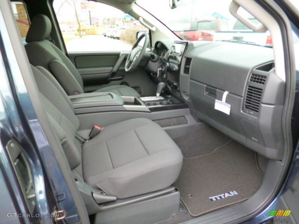 2014 Titan SV King Cab 4x4 - Graphite Blue / Charcoal photo #10